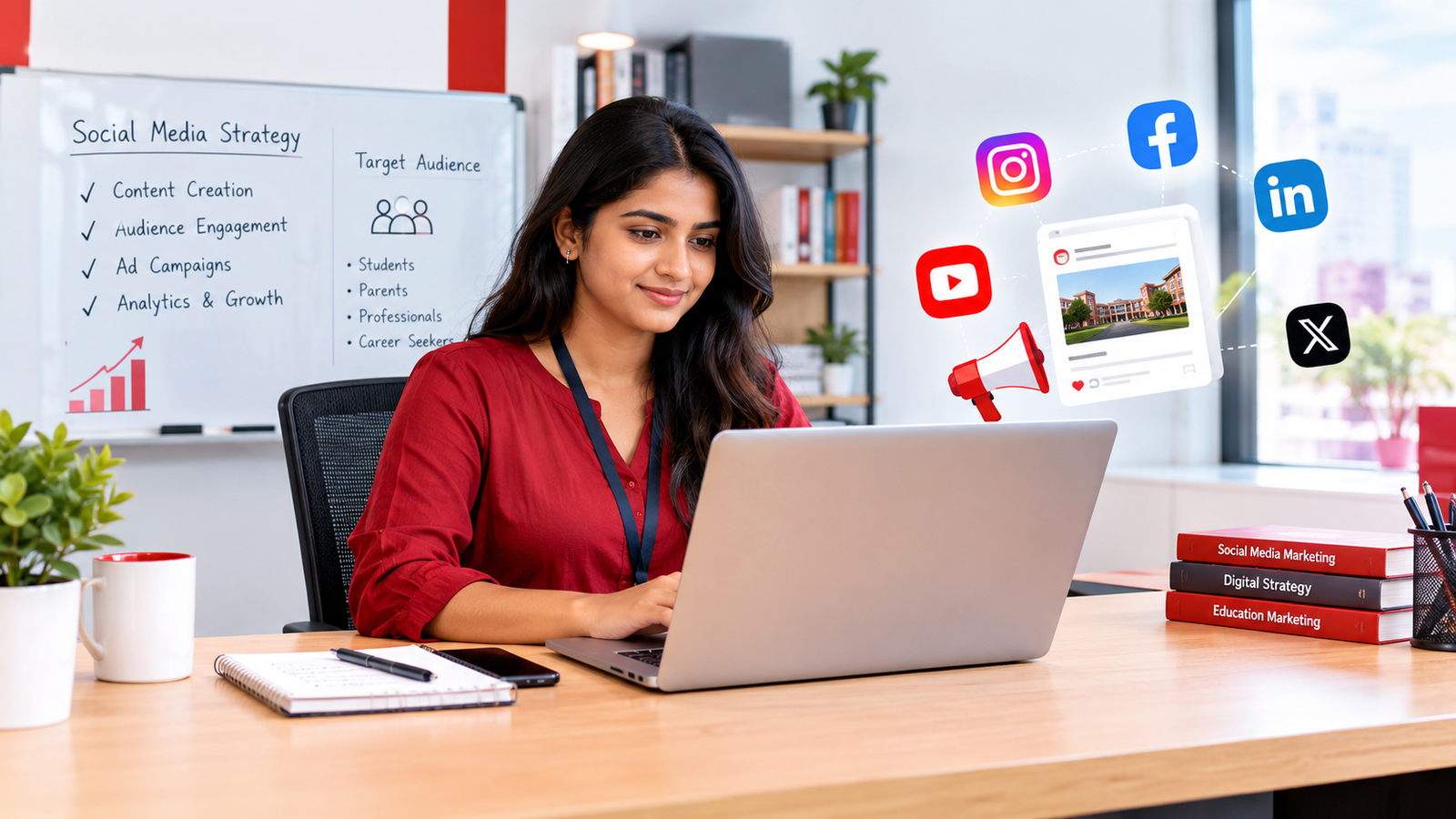 Digital marketing campaign for a coaching institute in Ameerpet, Hyderabad